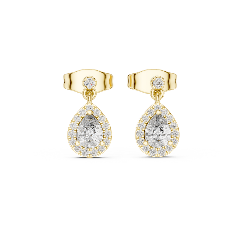 Earring 3#10004E_113_M - Yellow Gold - Image