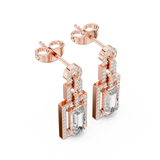 Earring 3#10005E_187_M - Rose Gold - Image