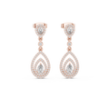Earring 3#10007E_116_M - Rose Gold - Image