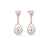 Earring 3#10007E_116_M - Rose Gold - Image