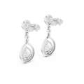 Earring 3#10007E_116_M - White Gold - Image