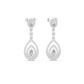 Earring 3#10007E_116_M - White Gold - Image