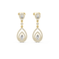 Earring 3#10007E_116_M - Yellow Gold - Image