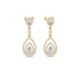 Earring 3#10007E_116_M - Yellow Gold - Image