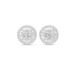 14K IGI Certified Diamond Earring with E-F Color VVS-VS Clarity Diamonds 3#10008E_120_A_S