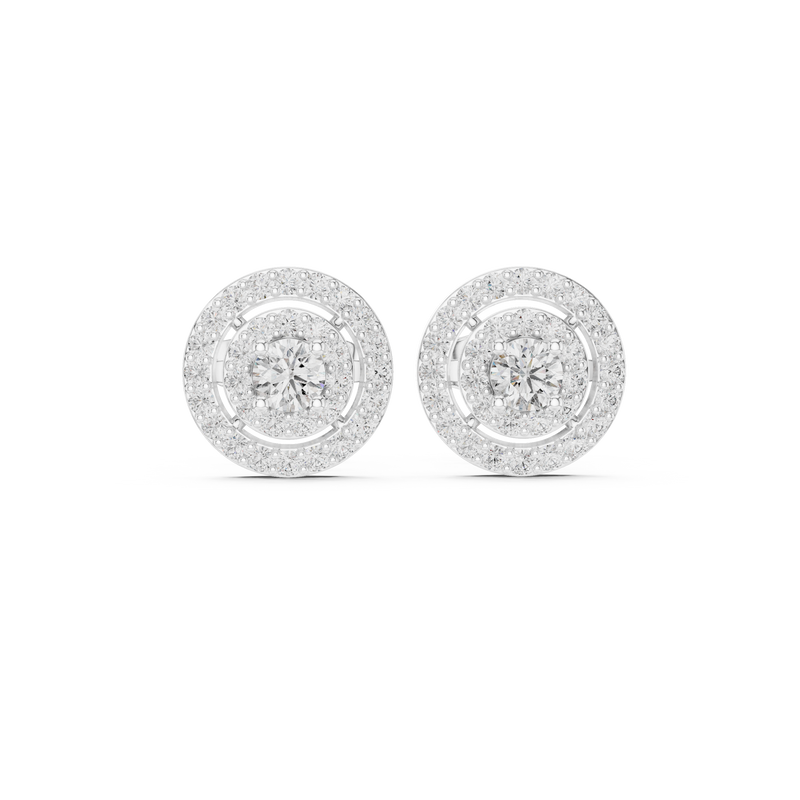Earring 3#10008E_120_A_S - White Gold - Image