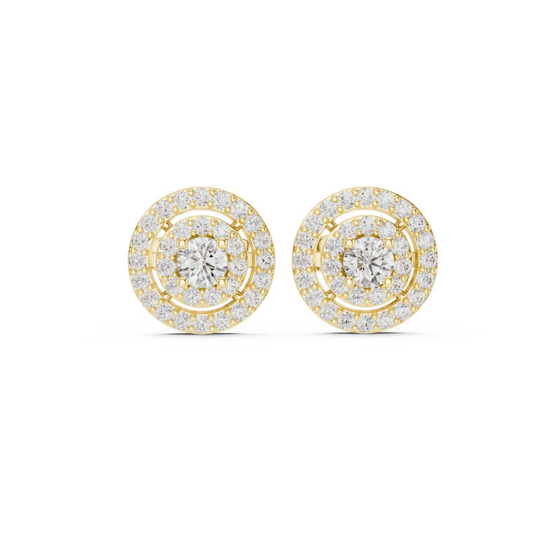 Earring 3#10008E_120_A_S - Yellow Gold - Image