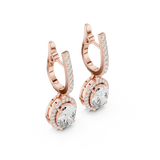Earring 3#10009E_137_M@7 - Rose Gold - Image