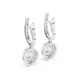 Earring 3#10009E_137_M@7 - White Gold - Image