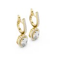 Earring 3#10009E_137_M@7 - Yellow Gold - Image