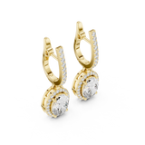 Earring 3#10009E_137_M@7 - Yellow Gold - Image