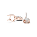 Earring 3#10009E_137_M@7 - Rose Gold - Image