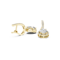 Earring 3#10009E_137_M@7 - Yellow Gold - Image