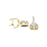Earring 3#10009E_137_M@7 - Yellow Gold - Image
