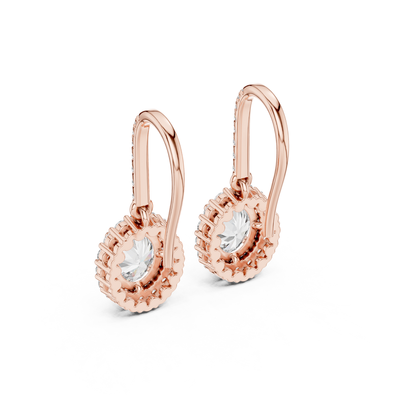 Earring 3#10010E_155_M - Rose Gold - Image