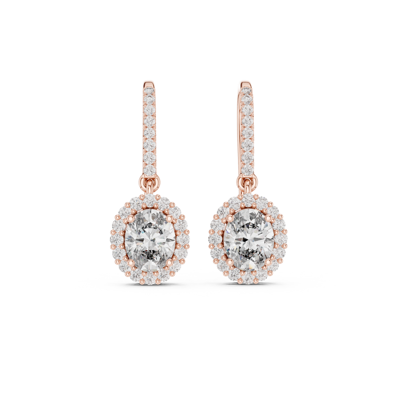 Earring 3#10010E_155_M - Rose Gold - Image