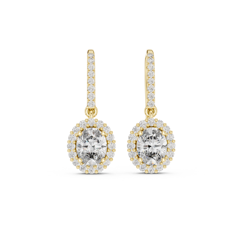 Earring 3#10010E_155_M - Yellow Gold - Image
