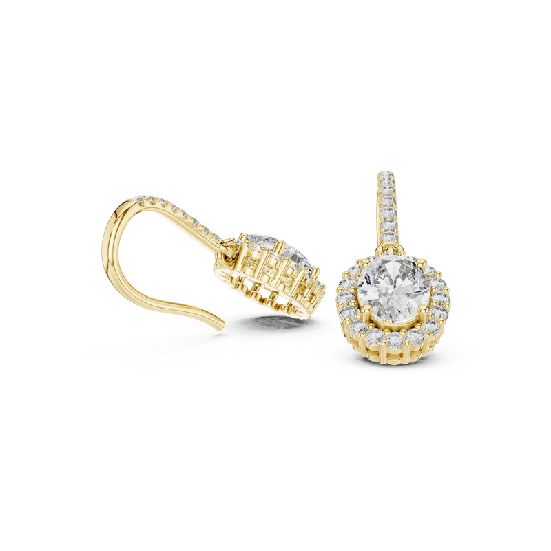 Earring 3#10010E_155_M - Yellow Gold - Image