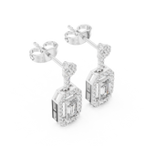 Earring 3#10011E_156_S - White Gold - Image
