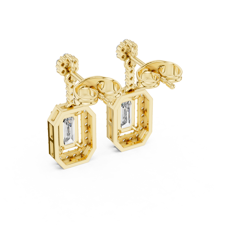 Earring 3#10011E_156_S - Yellow Gold - Image