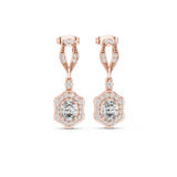 Earring 3#10013E_185@7 - Rose Gold - Image