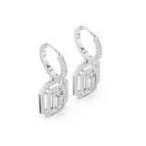 Earring 3#10014E_186 - White Gold - Image