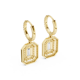Earring 3#10014E_186 - Yellow Gold - Image