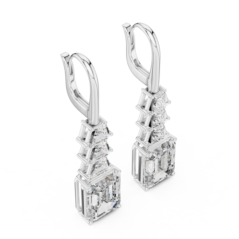 Earring 400 - White Gold - Image