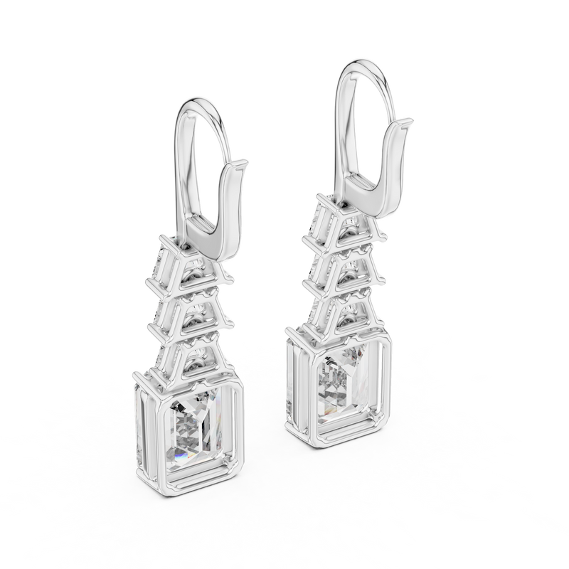 Earring 400 - White Gold - Image
