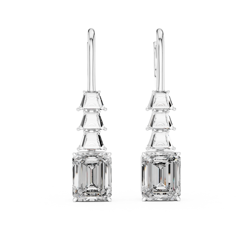 Earring 400 - White Gold - Image