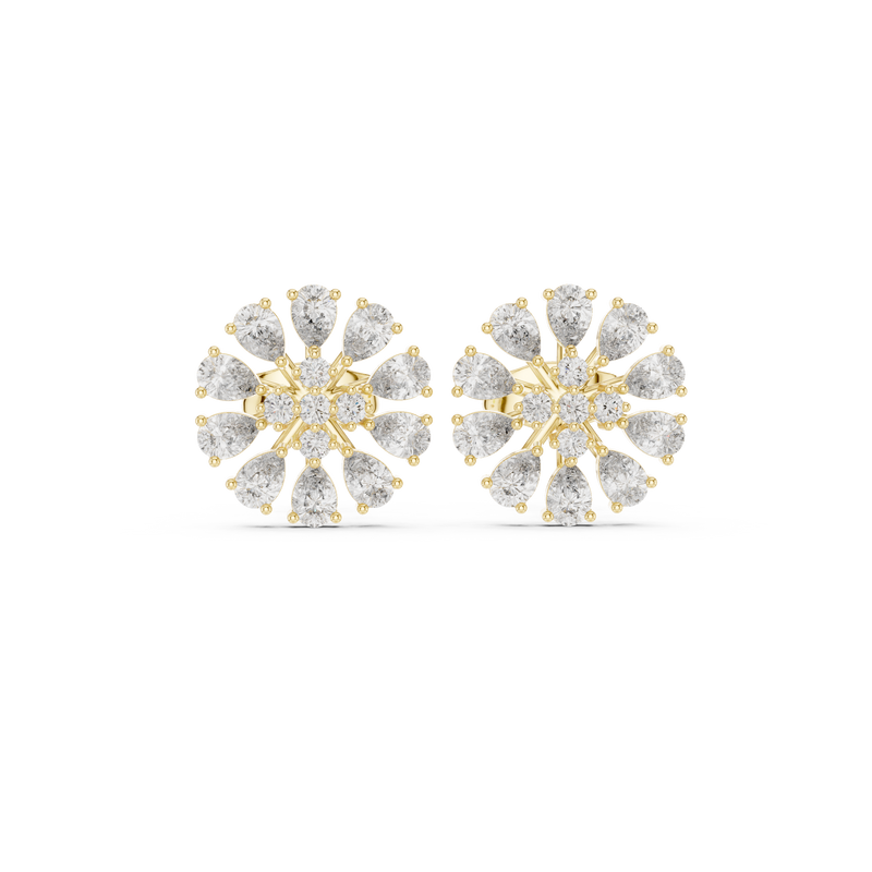 Earring 4040@7 - Yellow Gold - Image