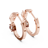 Earring 415@7 - Rose Gold - Image