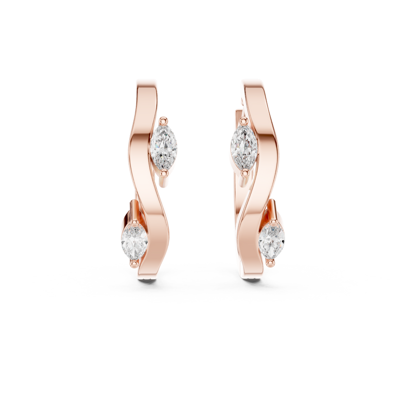 Earring 415@7 - Rose Gold - Image
