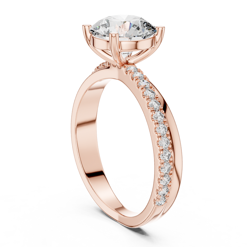Ladies Ring 425@7 - Rose Gold - Image