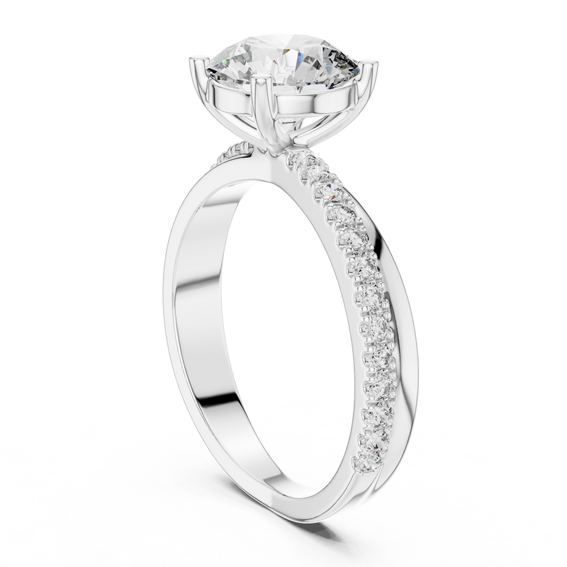 Ladies Ring 425@7 - White Gold - Image