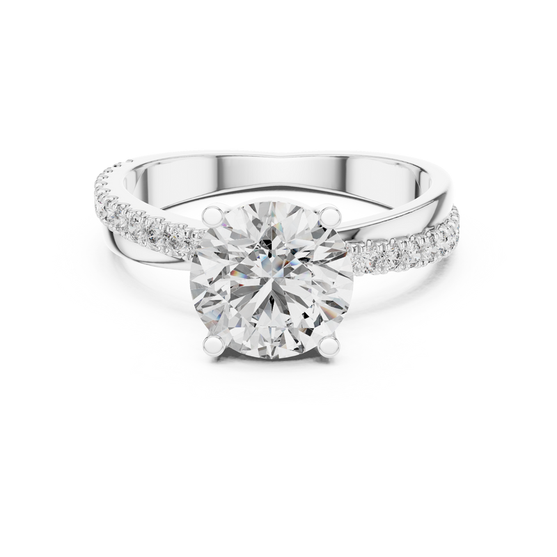Ladies Ring 425@7 - White Gold - Image