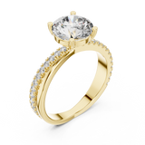 Ladies Ring 425@7 - Yellow Gold - Image