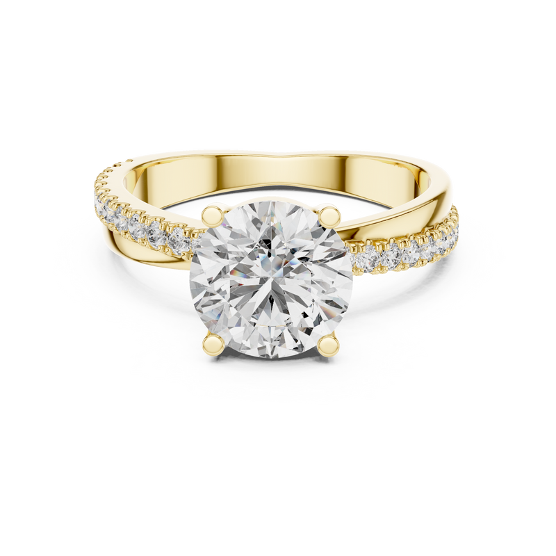 Ladies Ring 425@7 - Yellow Gold - Image