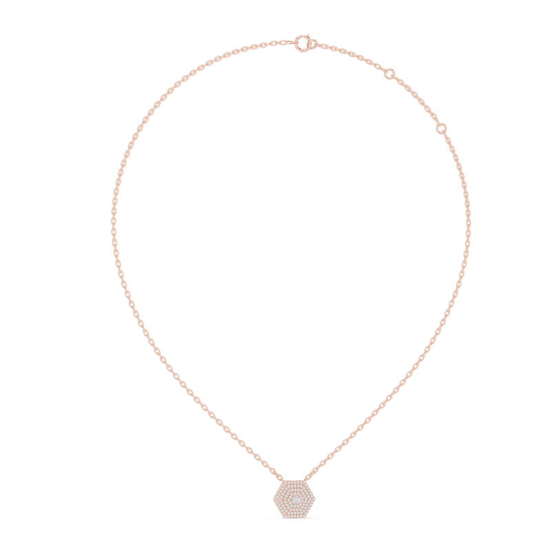 Necklace 42#360009N - Rose Gold - Image