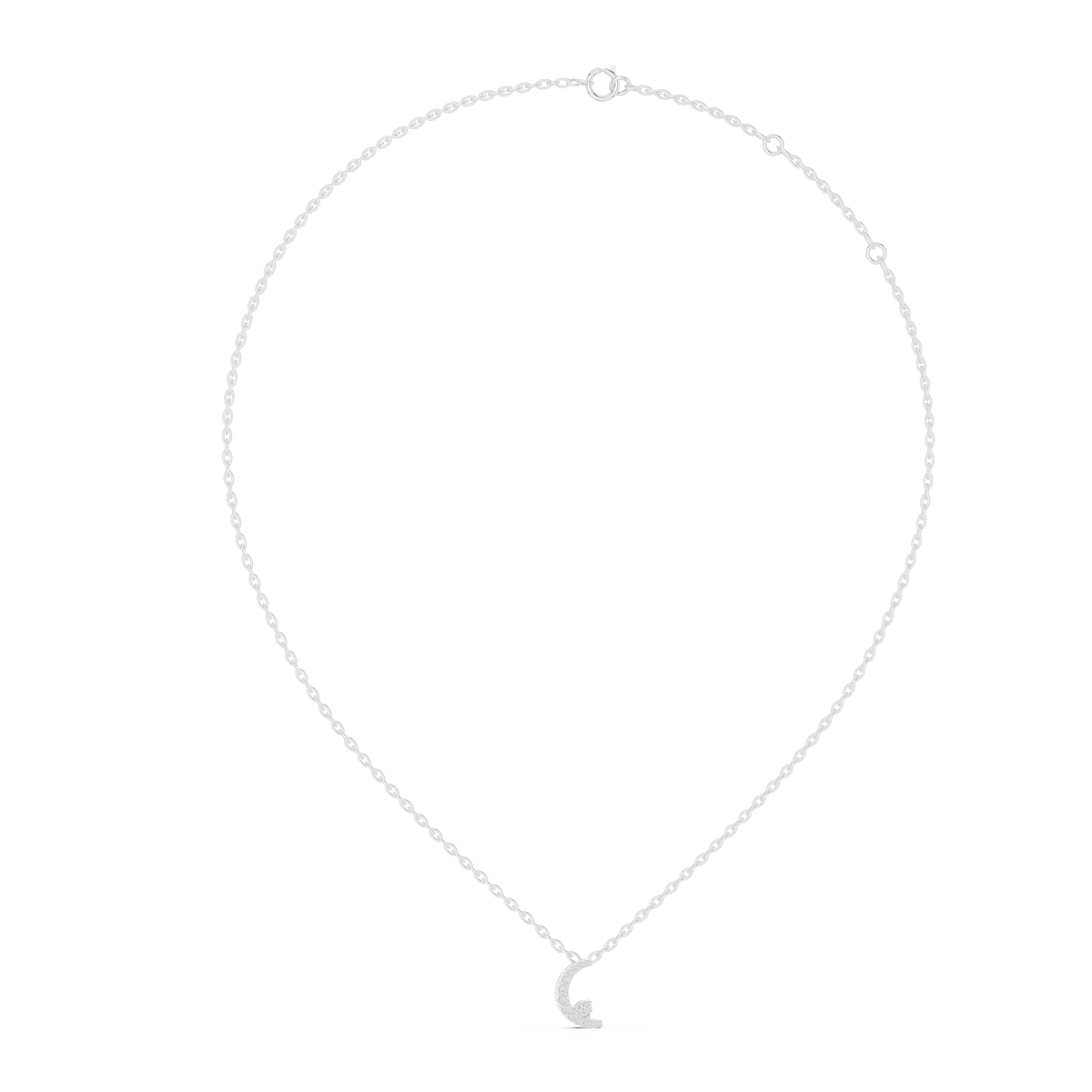 Necklace 42#360010N - White Gold - Image