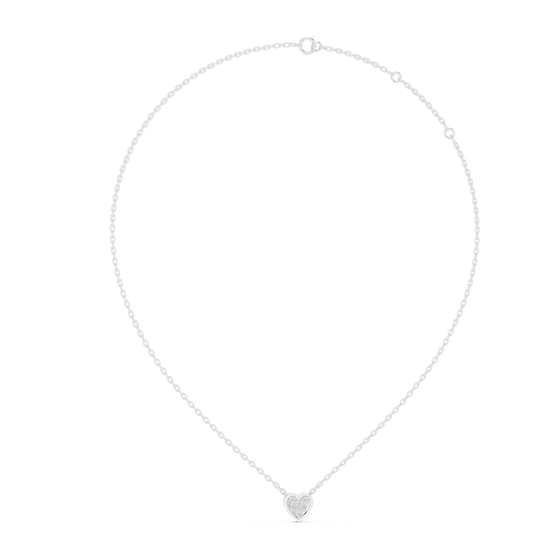 Necklace 42#360011N - White Gold - Image