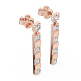 Earring 433@7 - Rose Gold - Image