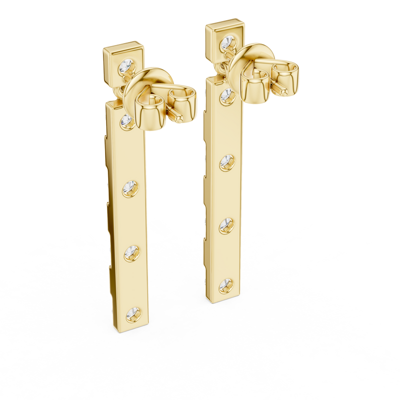Earring 433@7 - Yellow Gold - Image