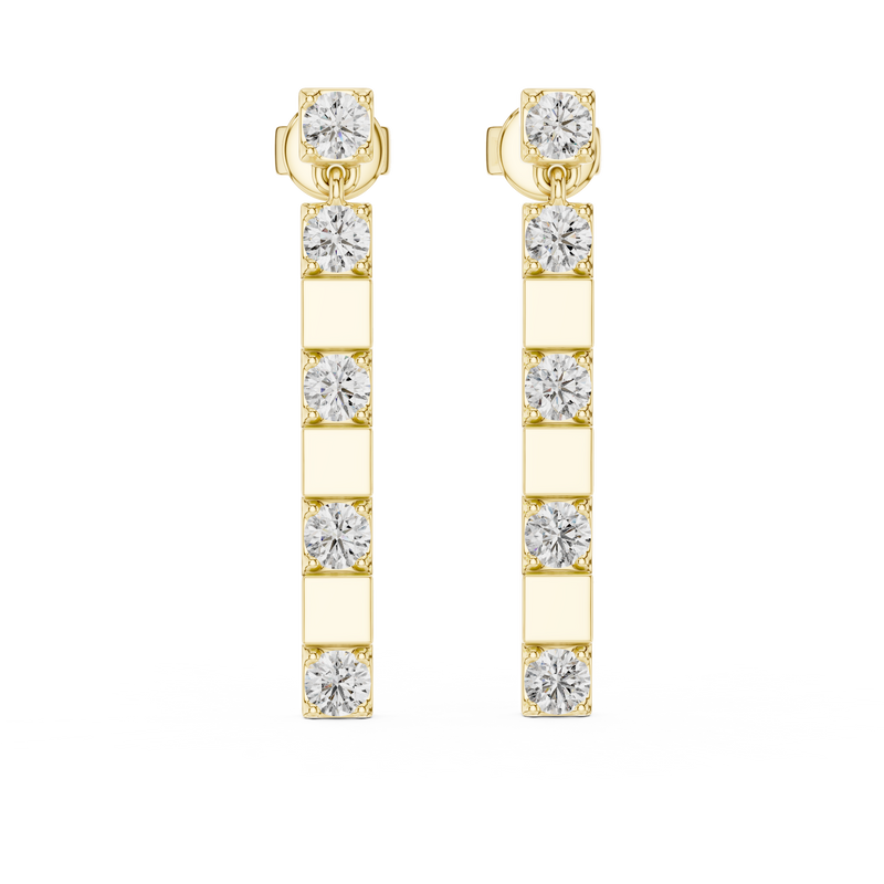 Earring 433@7 - Yellow Gold - Image