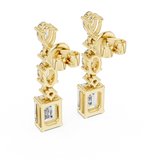 Earring 441@7 - Yellow Gold - Image