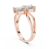 Ladies Ring 444@7 - Rose Gold - Image