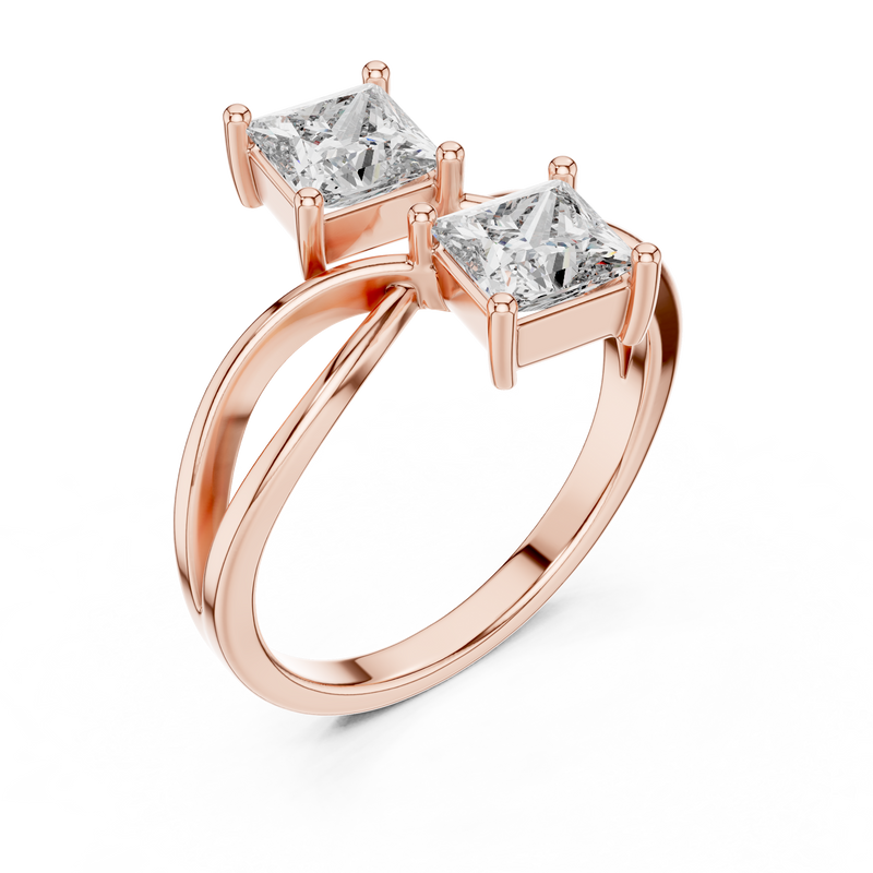Ladies Ring 444@7 - Rose Gold - Image