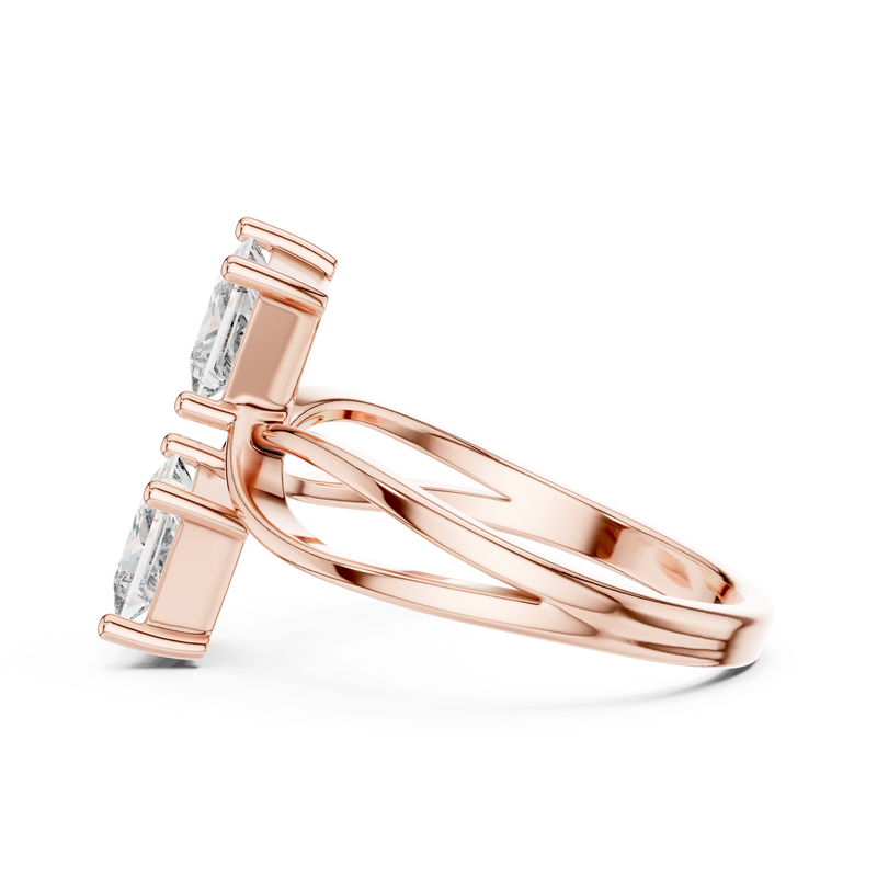 Ladies Ring 444@7 - Rose Gold - Image