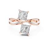 Ladies Ring 444@7 - Rose Gold - Image