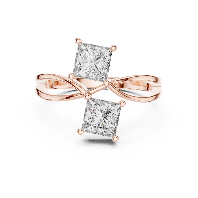 Ladies Ring 444@7 - Rose Gold - Image